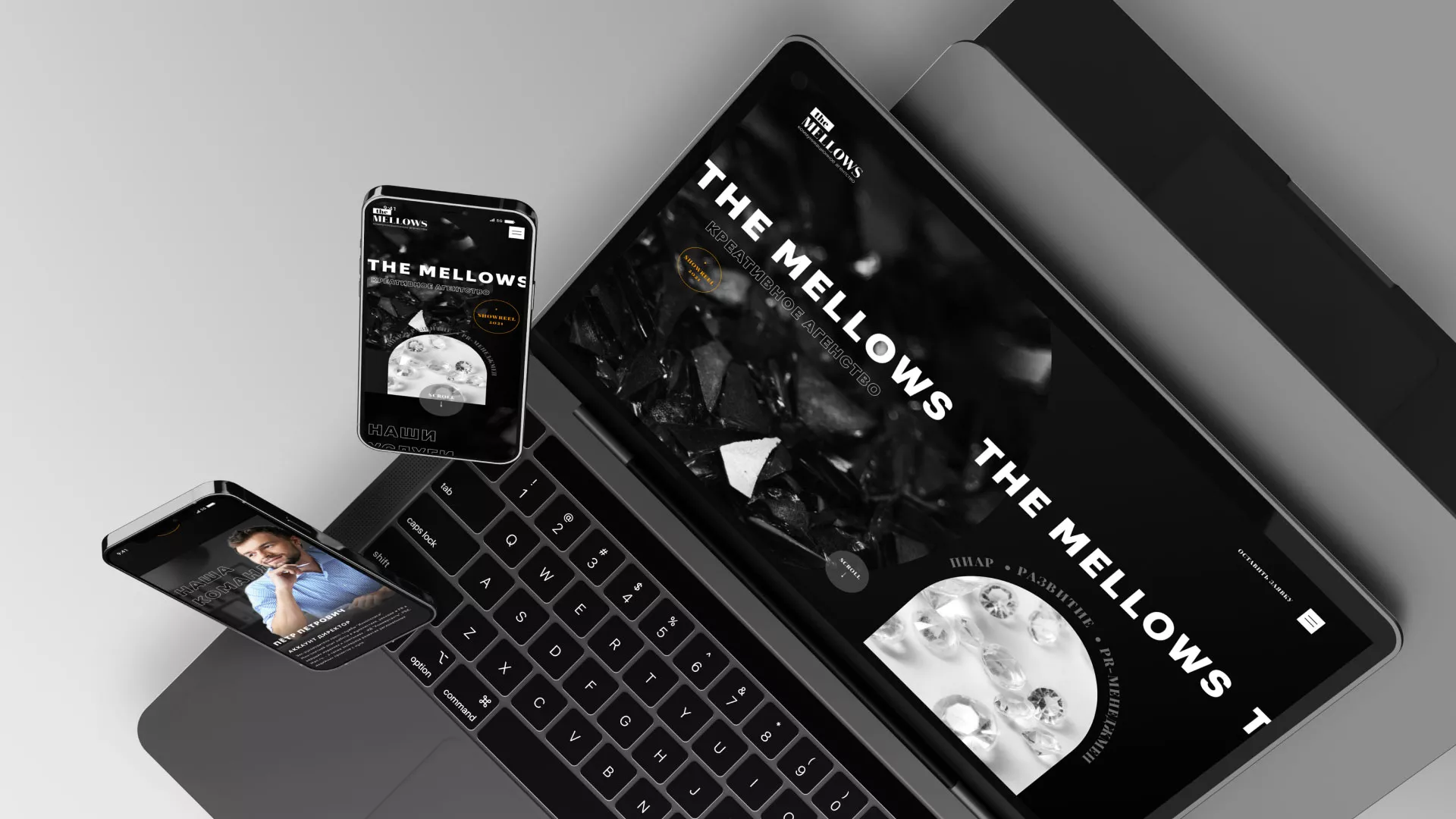 Разработка сайта креативного агентства «The Mellows» в Усть-Илимске
