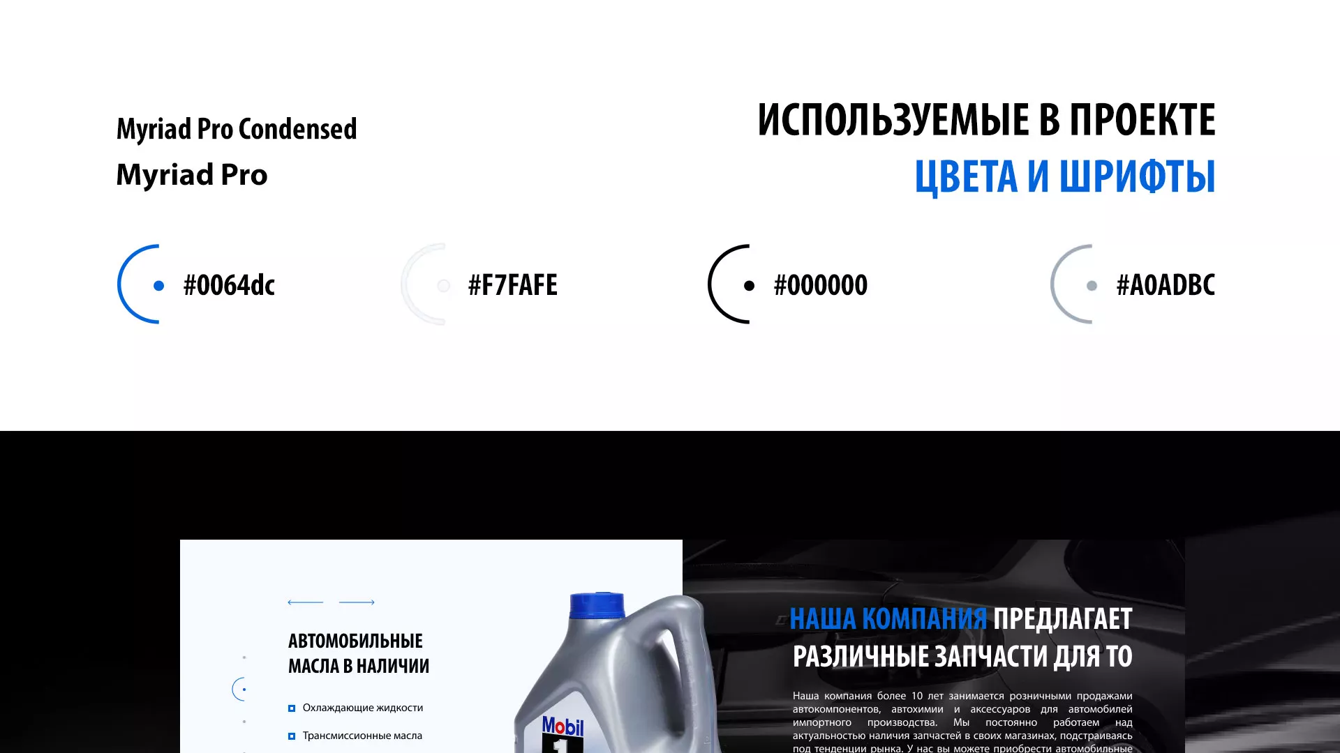 Разработка сайта магазина автозапчастей «М7» в Усть-Илимске