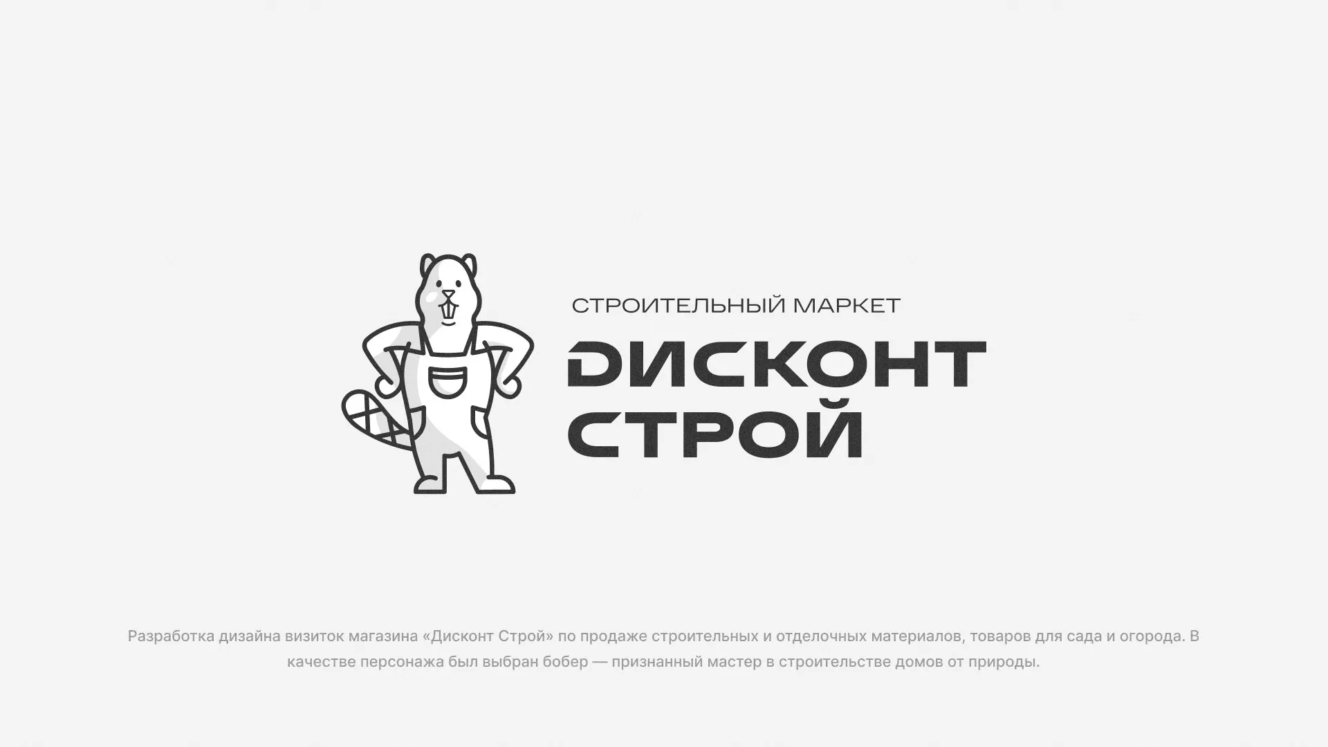 Разработка дизайна визиток магазина «Дисконт Строй» в Усть-Илимске